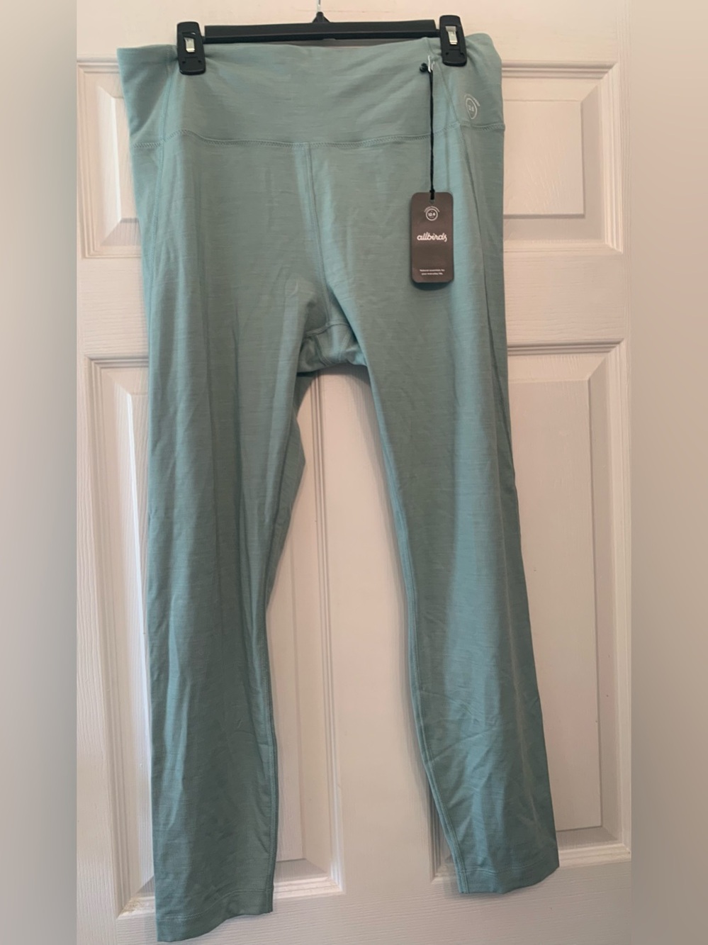 Allbirds Natural Flow Leggings in Green Hush Size XXL NWT gym workout activewear